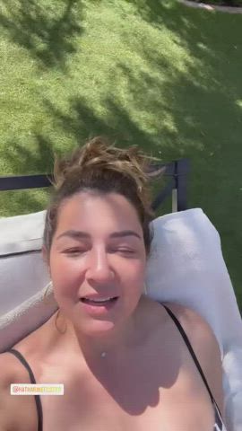 Bikini Cleavage Katharine McPhee gif