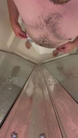 Jacking Off And Shooting My Load In The Shower