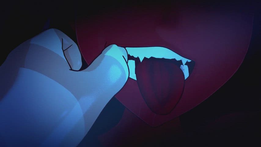 animation cumshot deep penetration monster girl gif