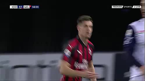 Piatek goal celebration