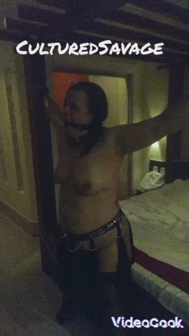 bdsm bondage slave submission gif