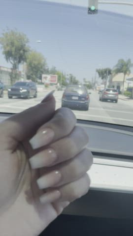 Brunette Nails OnlyFans gif