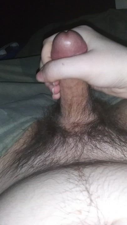 Chubby Cock Jerk Off gif