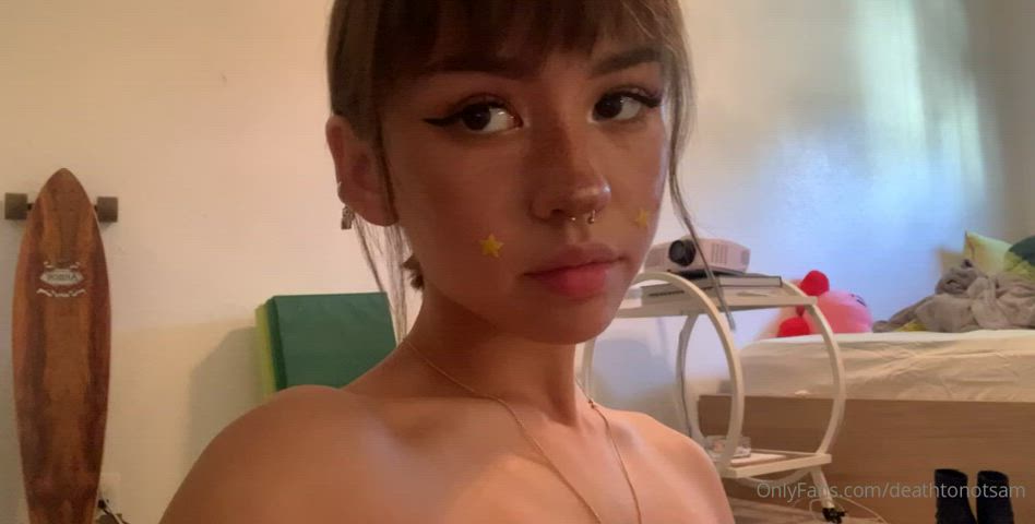 pierced teen tits gif