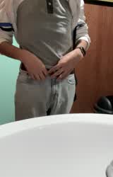 Pissing in a friend's sink.