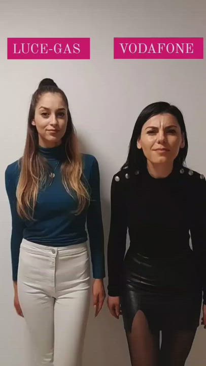 Albanian Blonde Brunette Nylon gif