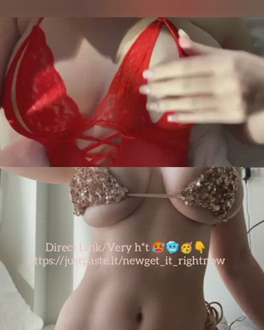 Big Tits Cute Shaved Pussy Tit Fuck gif