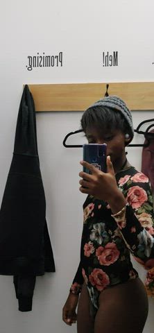 dressing room mtf surprise trans gif