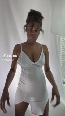 ebony sheer clothes slimthick thick gif