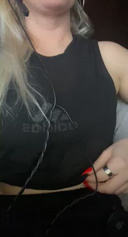 big tits blonde tits gif