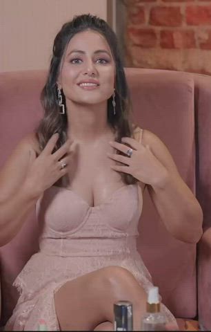 bollywood celebrity cleavage gif