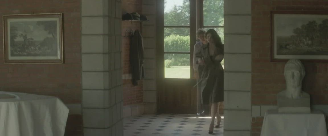 actress boobs celebrity clothed gemma arterton gif