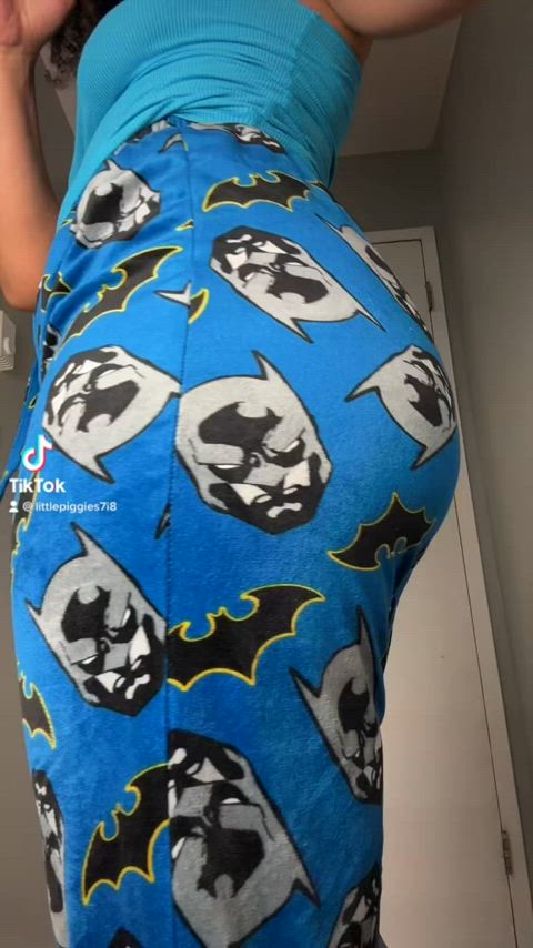 POV what’s under my Batman pjs