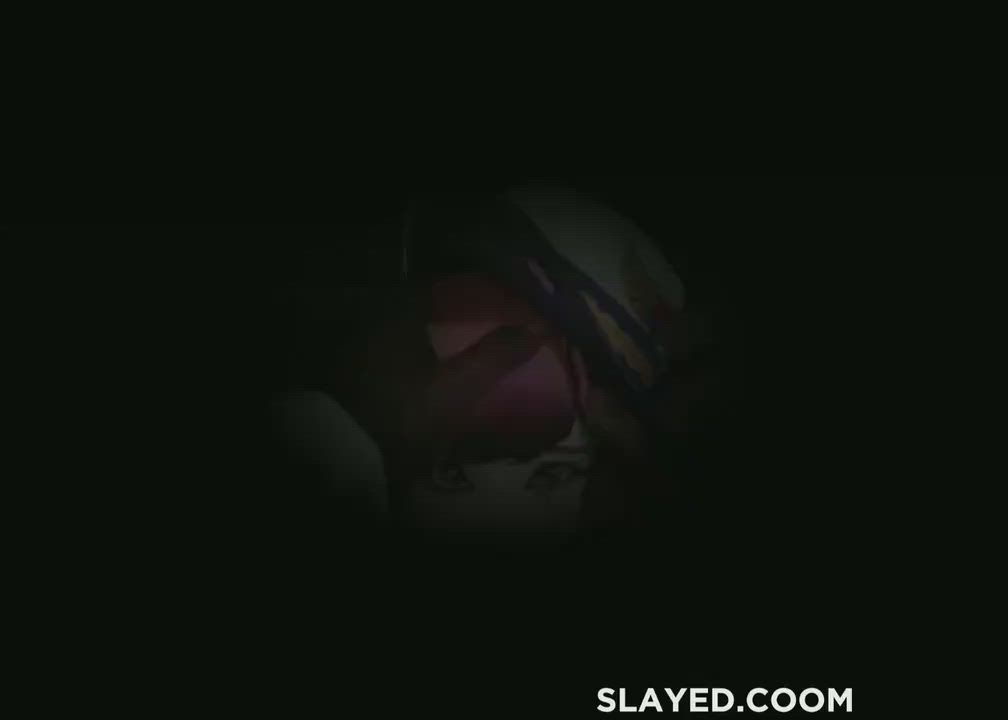 Enough cum for you D.va? Animation by britishkass