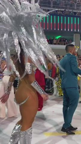 big ass brazilian celebrity costume dancing milf thick thong tights gif