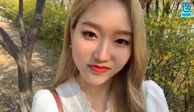 V LIVE - [이달의 소녀] 엉망징창사생대회 1등 꽃놀이 16