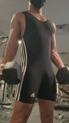 Fitness Gay Spandex gif