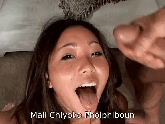 asian cum facial gif