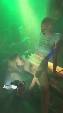 Nightclub Pussy Licking r/JustFriendsHavingFun gif