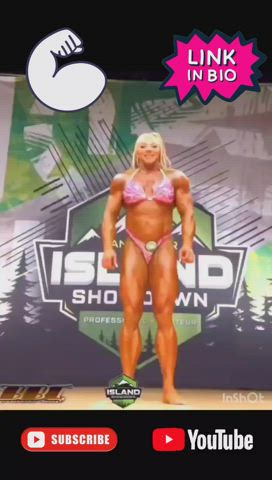 bodybuilder muscles muscular girl gif