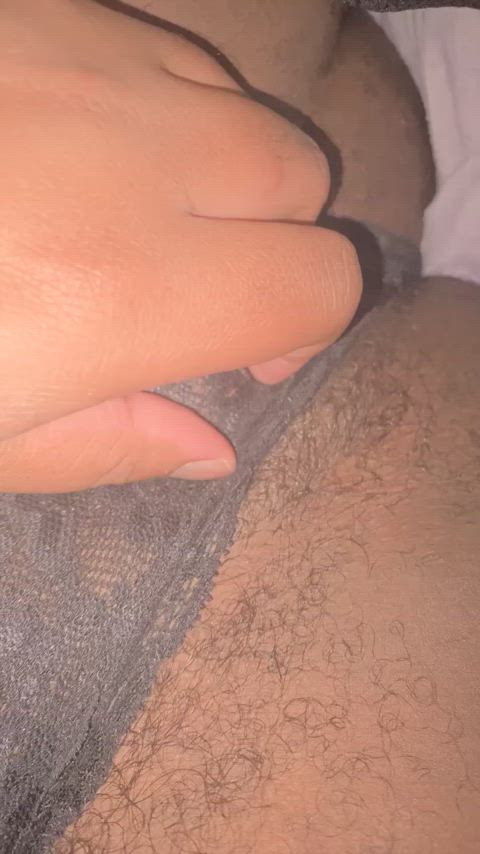 i was so hard stroking in these it felt like my cock would punch through the lace