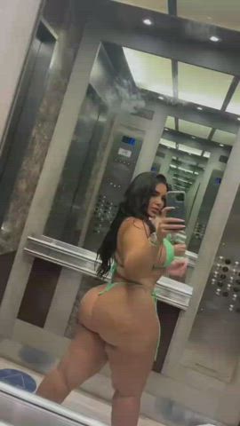 Bubble Butt Latina Thick gif