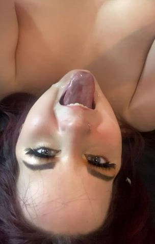 Cum In Mouth Cumshot Facial gif