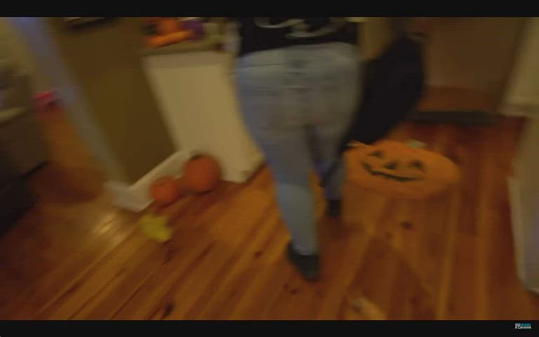 ass bbw big ass jeans pawg thick gif