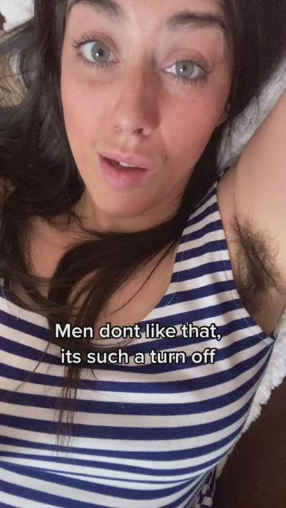 Boobs Hairy Armpits TikTok gif