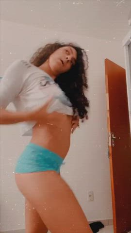 Booty Brazilian Shaking Teen Twerking gif