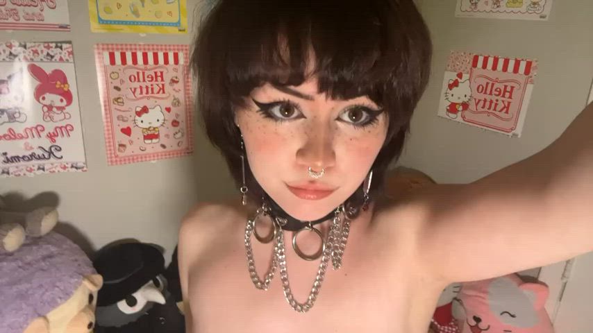 emo petittits petite small tits teen gif