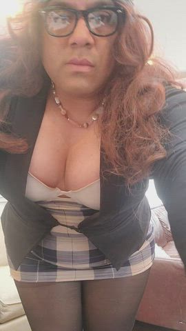 big ass big dick big tits milf mature thick tiktok trans woman gif