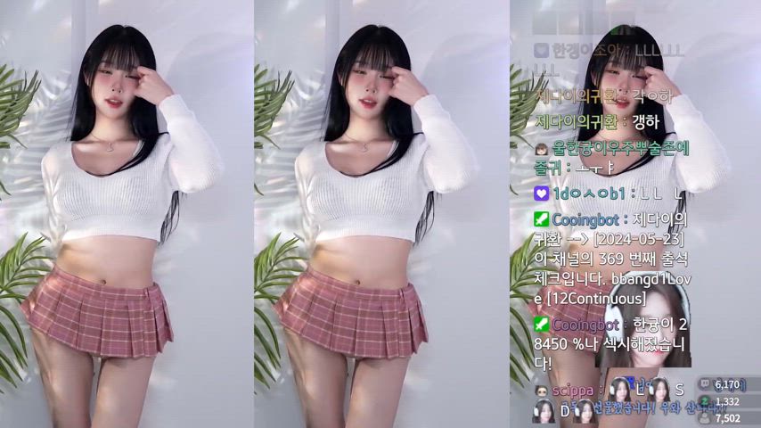 asian big tits dancing korean gif