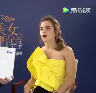 emma watson yellow dress