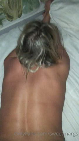 BBC Blonde Doggystyle Interracial Pawg Tanned gif