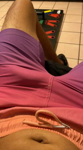 These shorts are really tight, but I like their color.