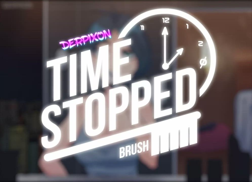 Using her like a doll :)) [Time Stopped Brush by Derpixon]