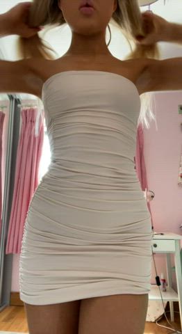 i hope someone here likes my 19 year old body under my school graduation dress?