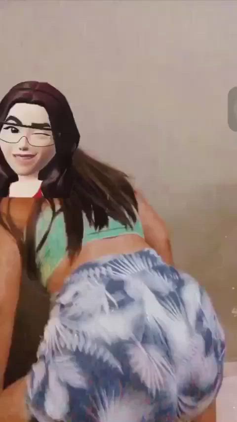 brazilian bubble butt twerking gif