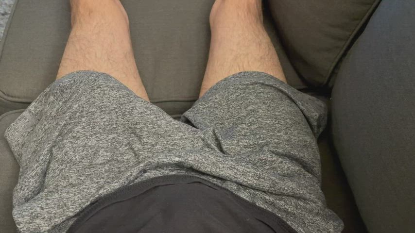 Is it hard to see my bulge in these shorts?