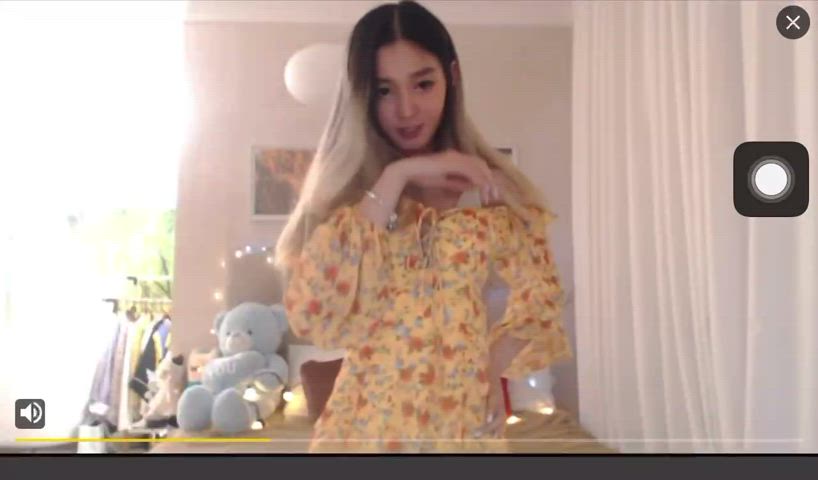 Cute Webcam Women gif