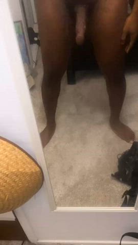 big dick ebony horny gif