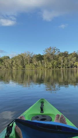 Cum paddling, it’s fun! 🛶