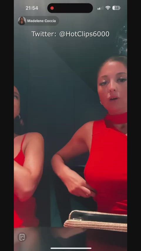 accidental boobs dress embarrassed exposed girls nipple nipslip tiktok tits gif