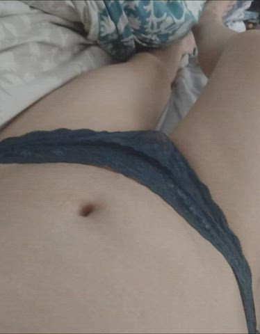 Do you like that I only touch myself like a girl when I wear my gf's panties?