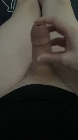 big dick cock cum cumshot girl dick masturbating onlyfans t-girl trans trans woman