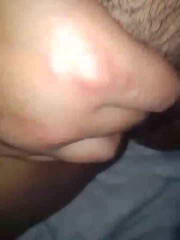 hairy masturbating pussy gif