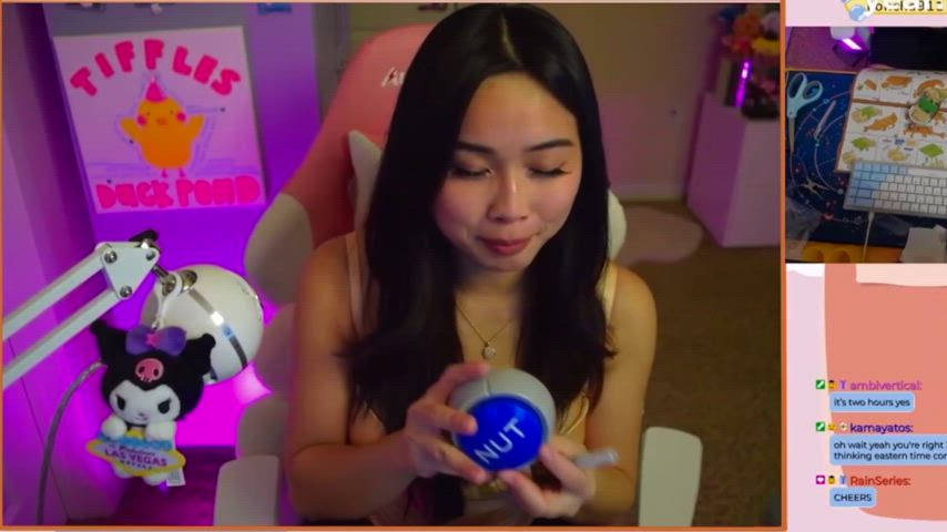 asian babe big tits busty cumshot egirl gamer girl huge load huge tits tribute busty-asians