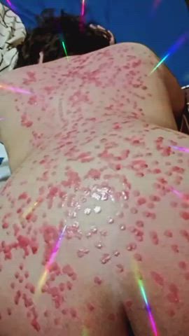 bbw candle wax waxing gif