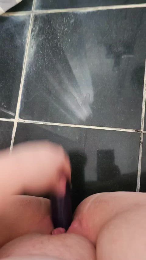 bbw cum dildo nsfw orgasm solo thick gif